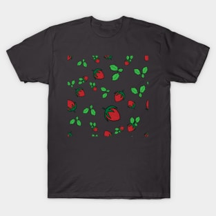 strawberry seamless pattern T-Shirt